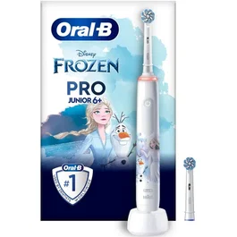 Oral-B Pro Junior Frozen Cepillo de dientes eléctrico recargable con 1 recambio